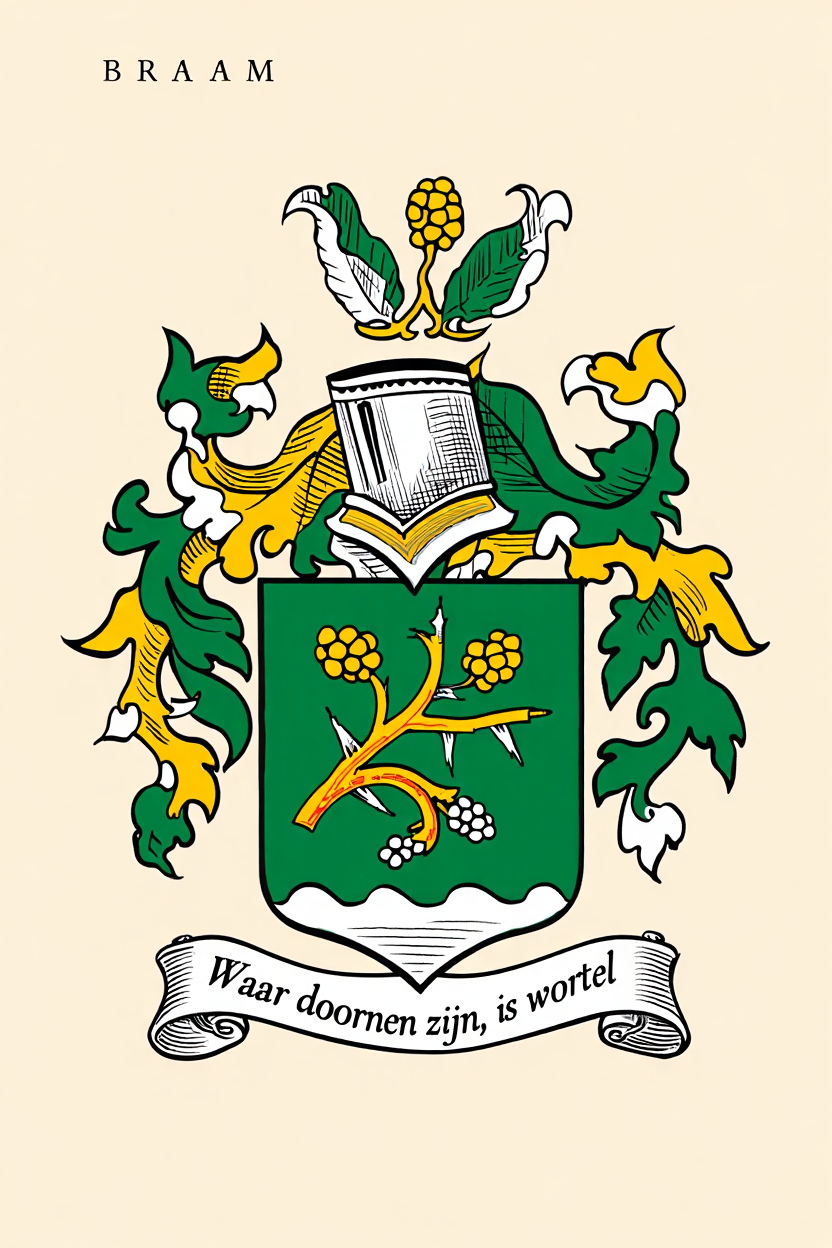 Familiewapen van de achternaam BRAAM