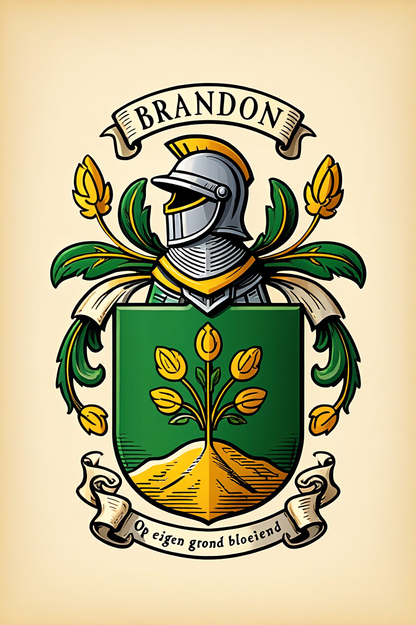 Familiewapen van de achternaam BRANDON