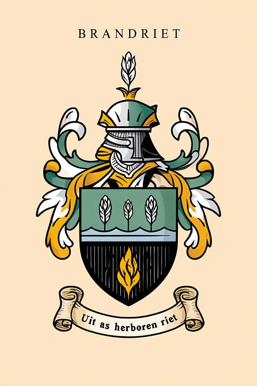 Familiewapen van de achternaam BRANDRIET