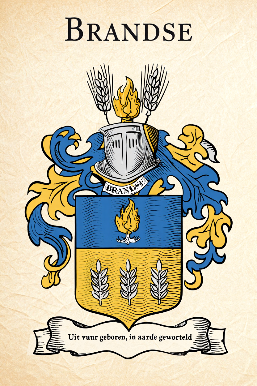 Familiewapen van de achternaam BRANDSE