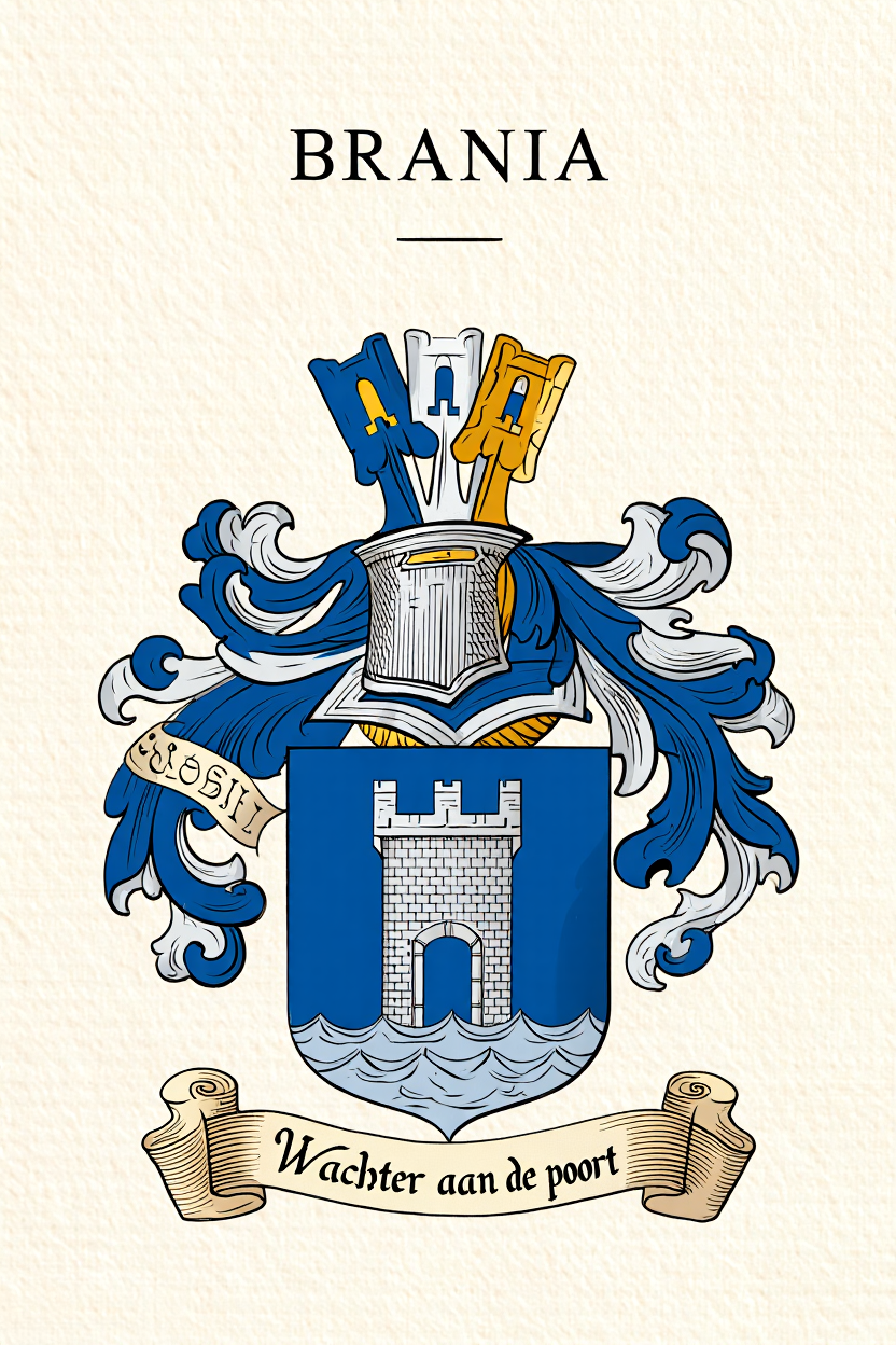 Familiewapen van de achternaam BRANIA
