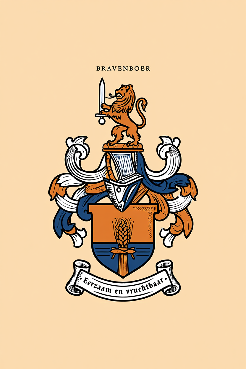 Familiewapen van de achternaam BRAVENBOER