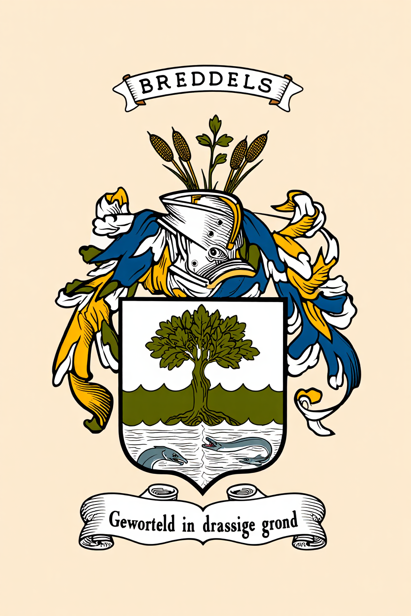 Familiewapen van de achternaam BREDDELS