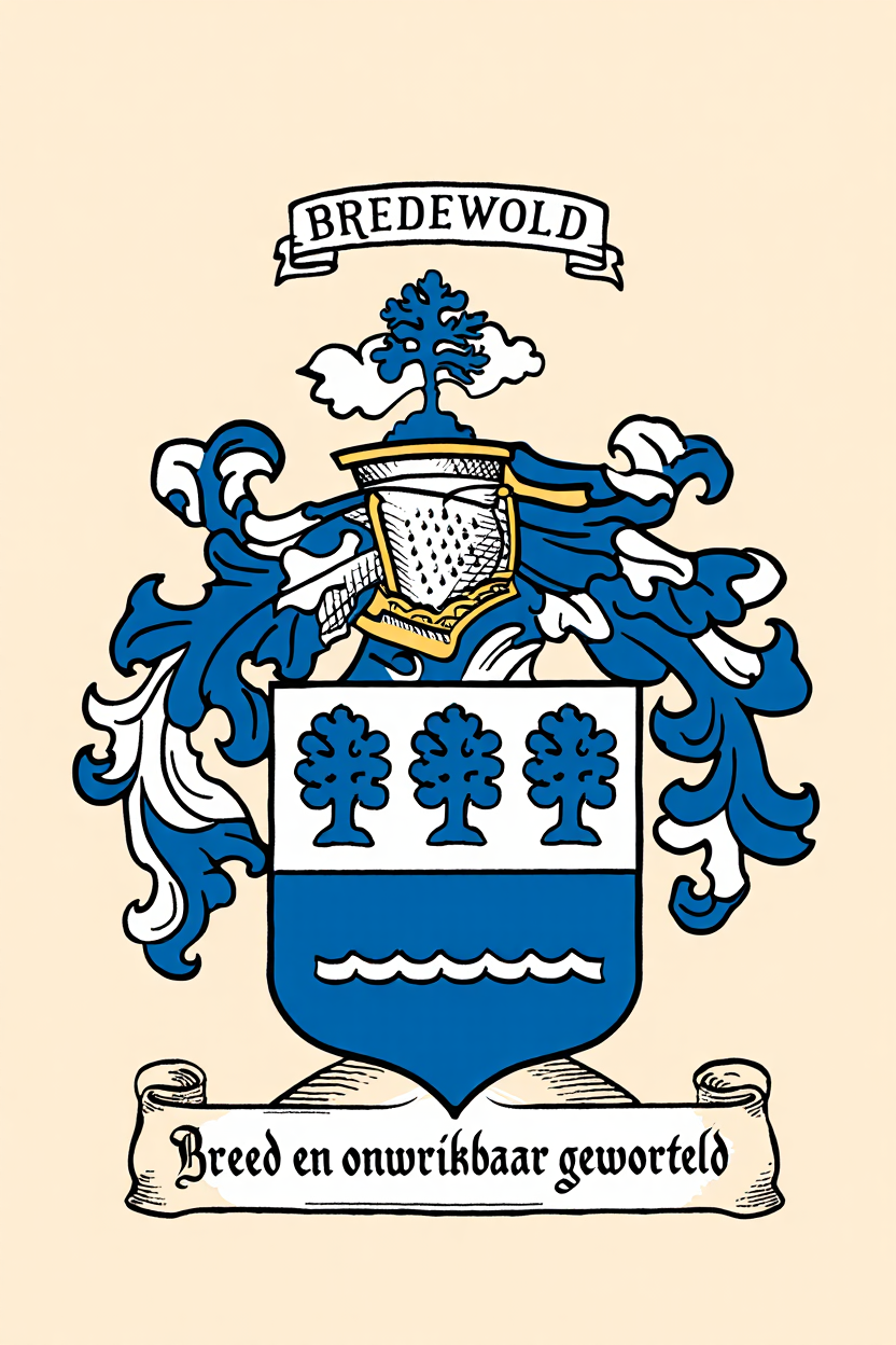 Familiewapen van de achternaam BREDEWOLD