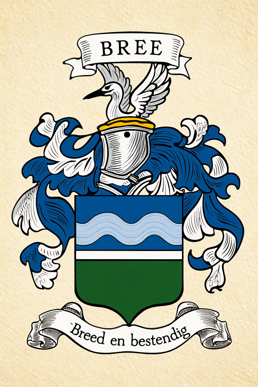 Familiewapen van de achternaam BREE