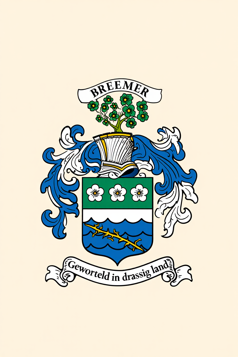 Familiewapen van de achternaam BREEMER