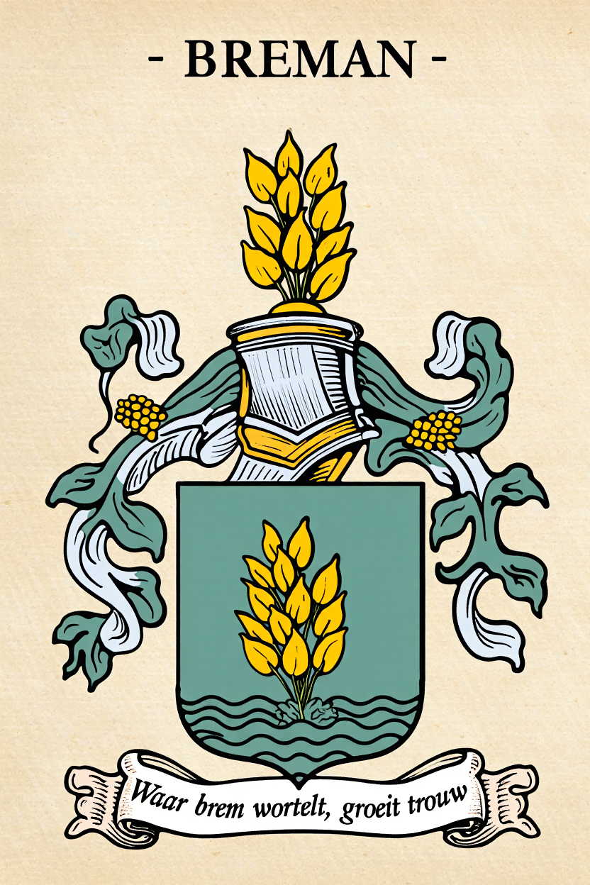 Familiewapen van de achternaam BREMAN