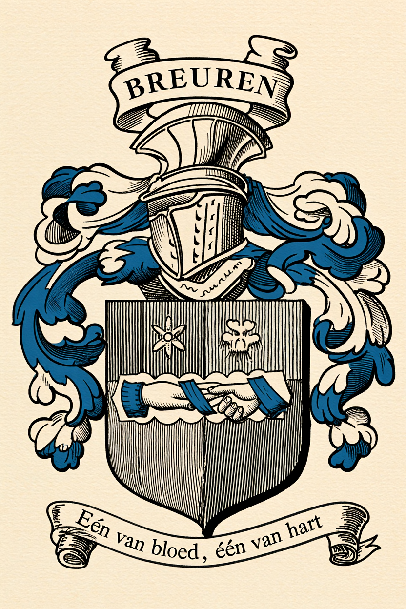 Familiewapen van de achternaam BREUREN