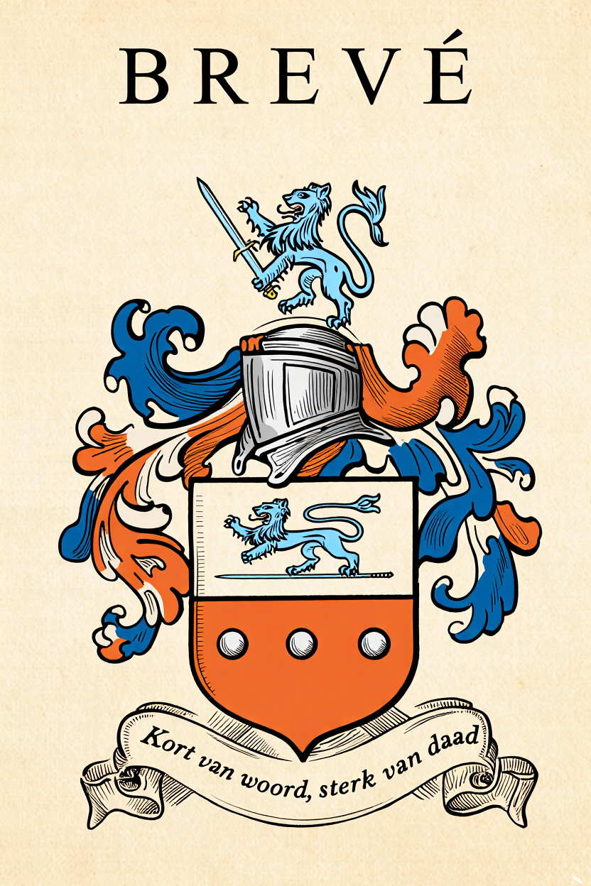 Familiewapen van de achternaam BREVÉ