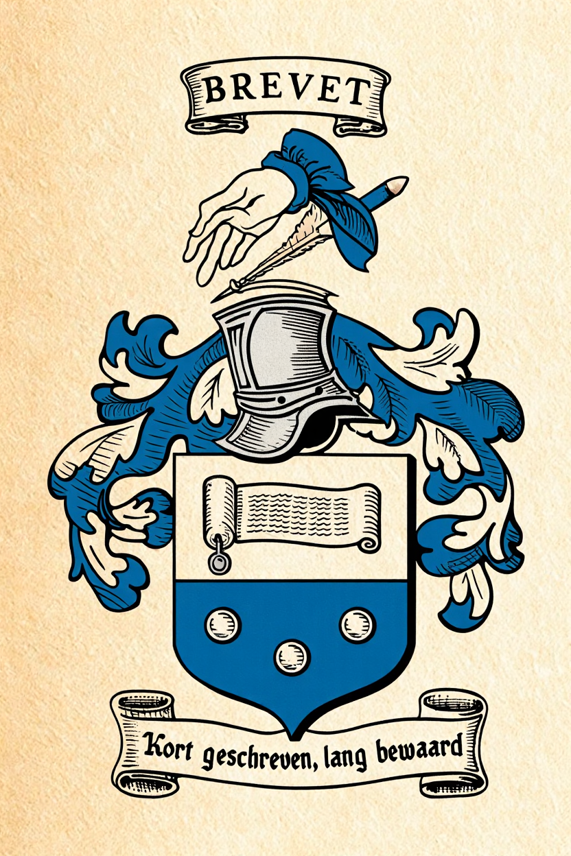 Familiewapen van de achternaam BREVET