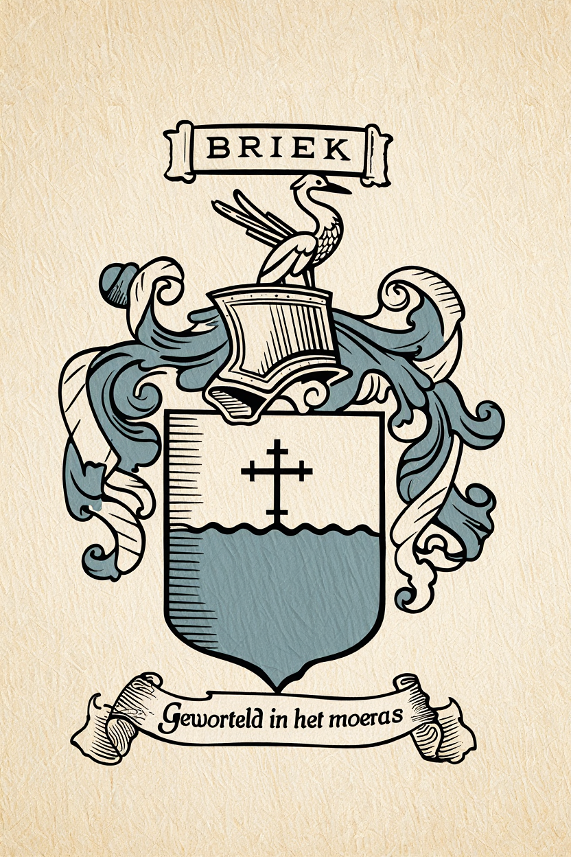 Familiewapen van de achternaam BRIEK
