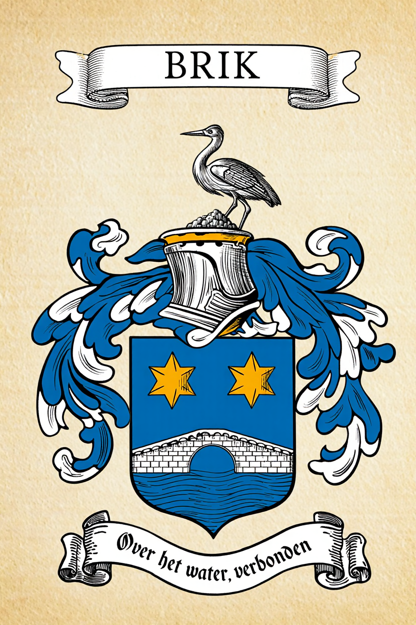 Familiewapen van de achternaam BRIK