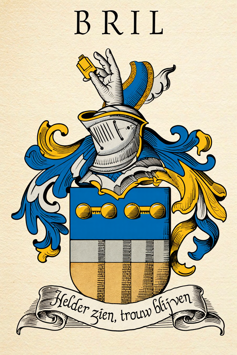 Familiewapen van de achternaam BRIL