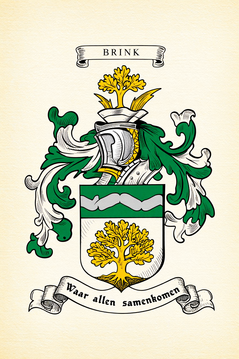 Familiewapen van de achternaam BRINK