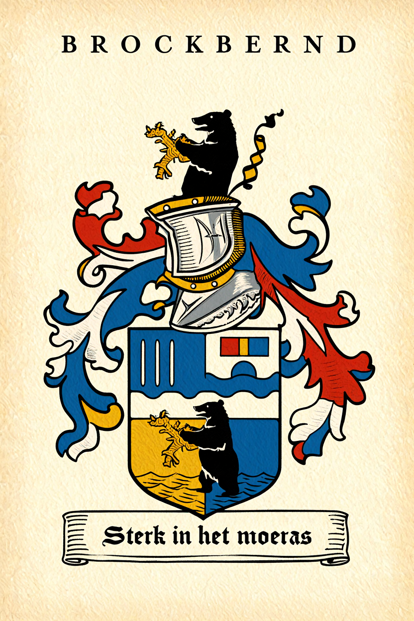 Familiewapen van de achternaam BROCKBERND
