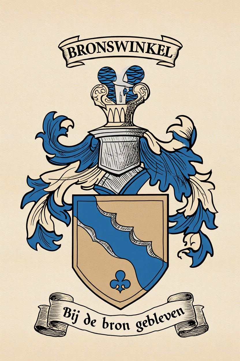 Familiewapen van de achternaam BRONSWINKEL