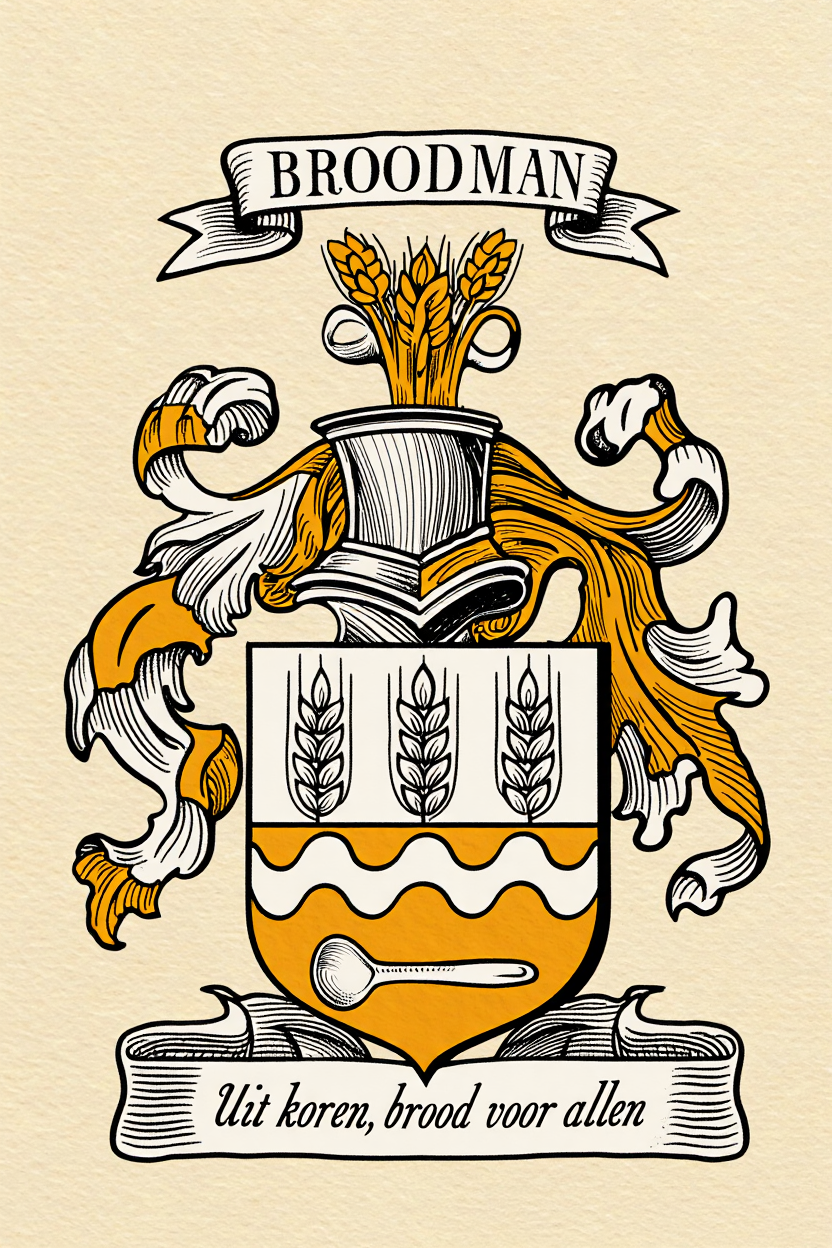 Familiewapen van de achternaam BROODMAN