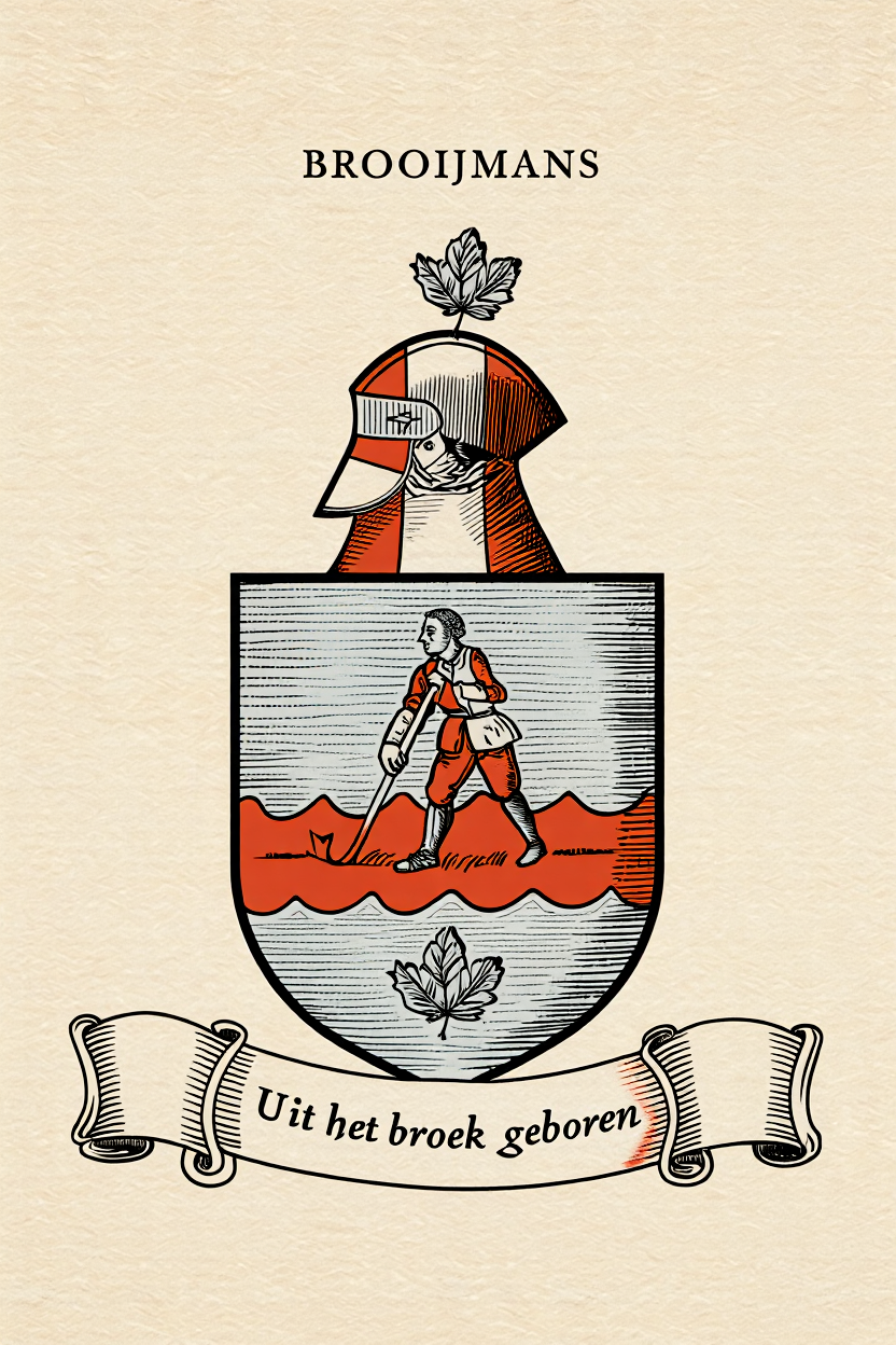 Familiewapen van de achternaam BROOIJMANS