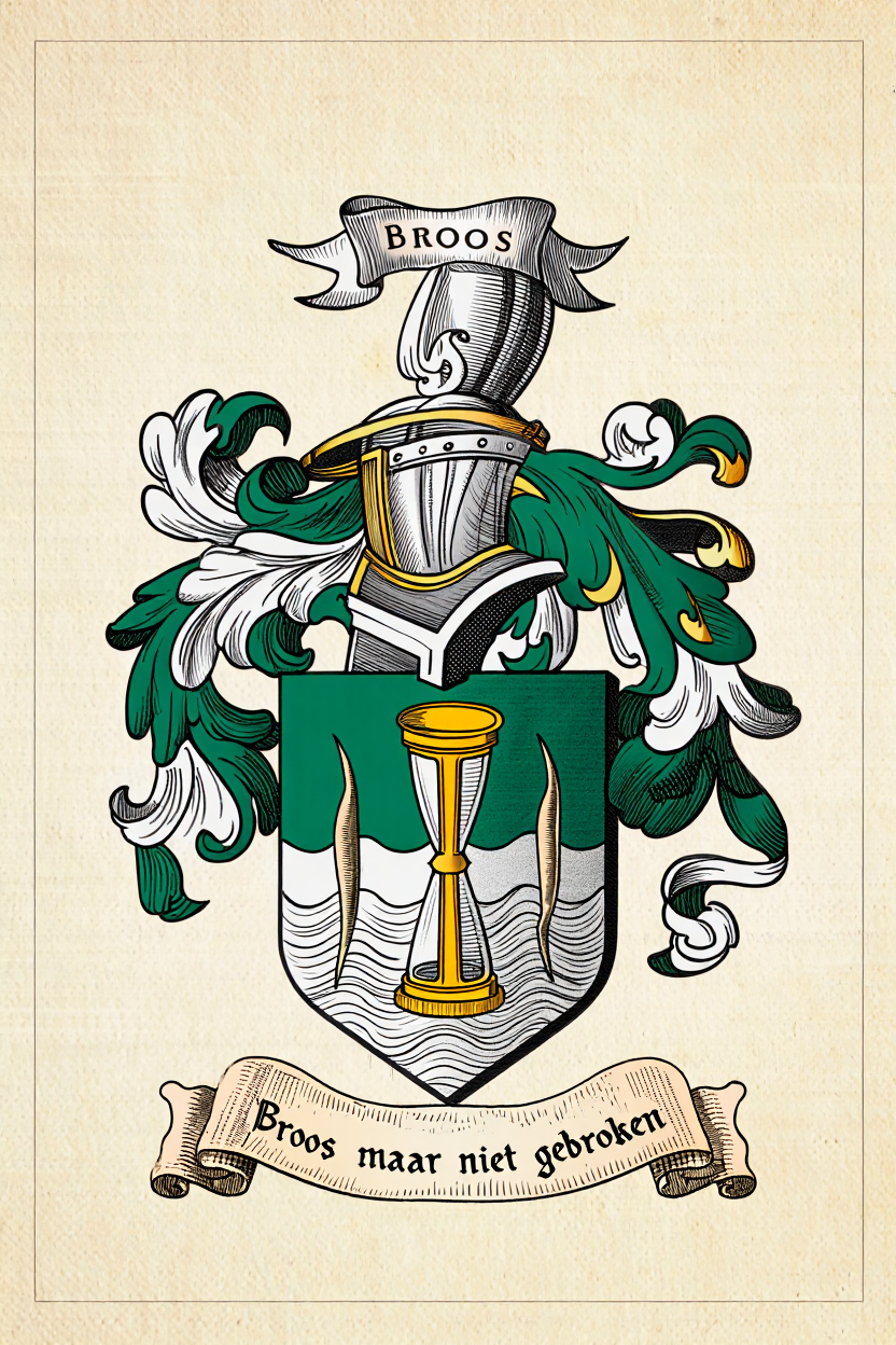 Familiewapen van de achternaam BROOS