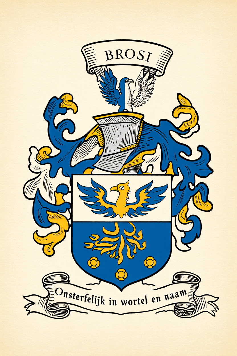 Familiewapen van de achternaam BROSI