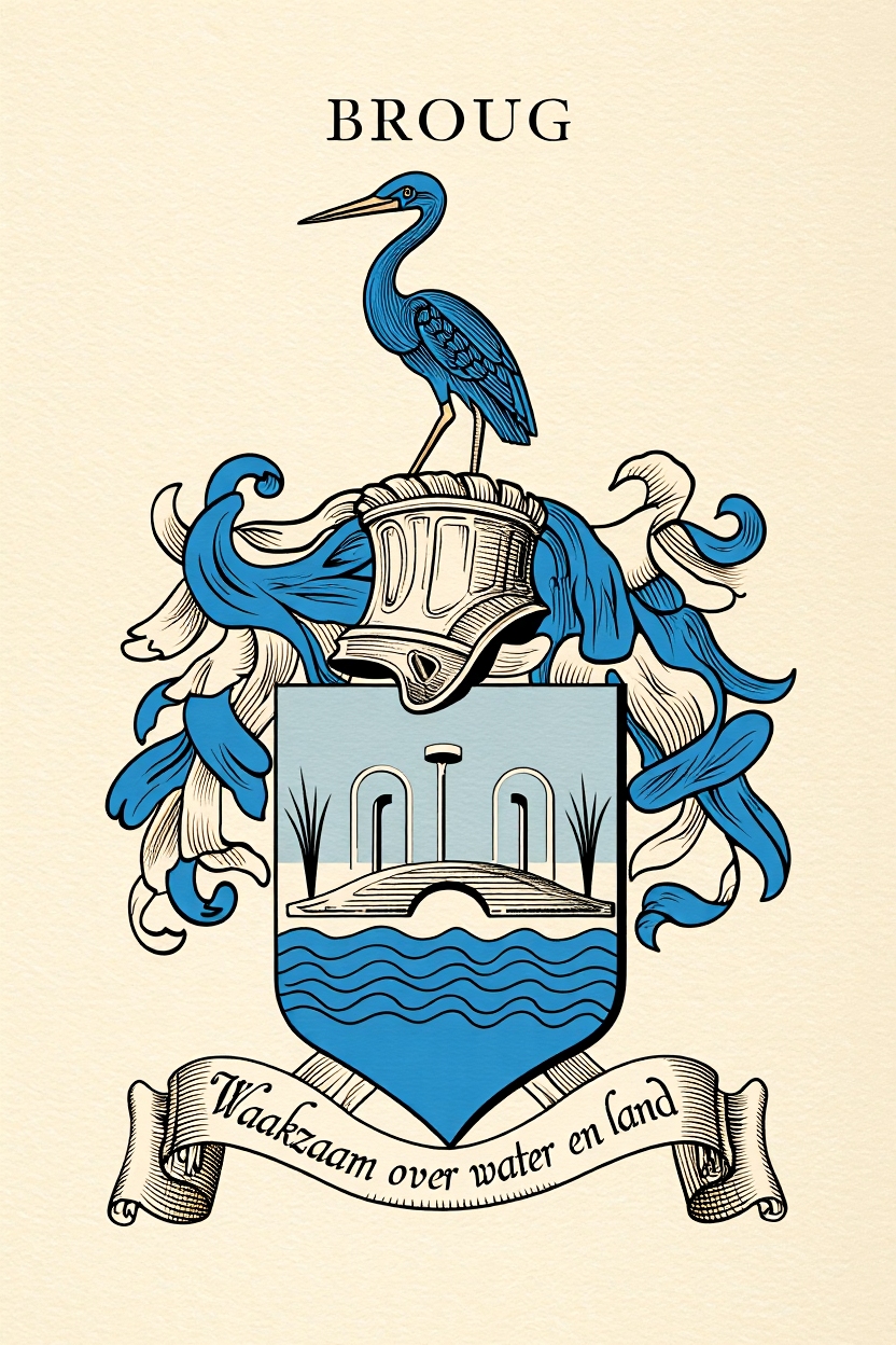 Familiewapen van de achternaam BROUG