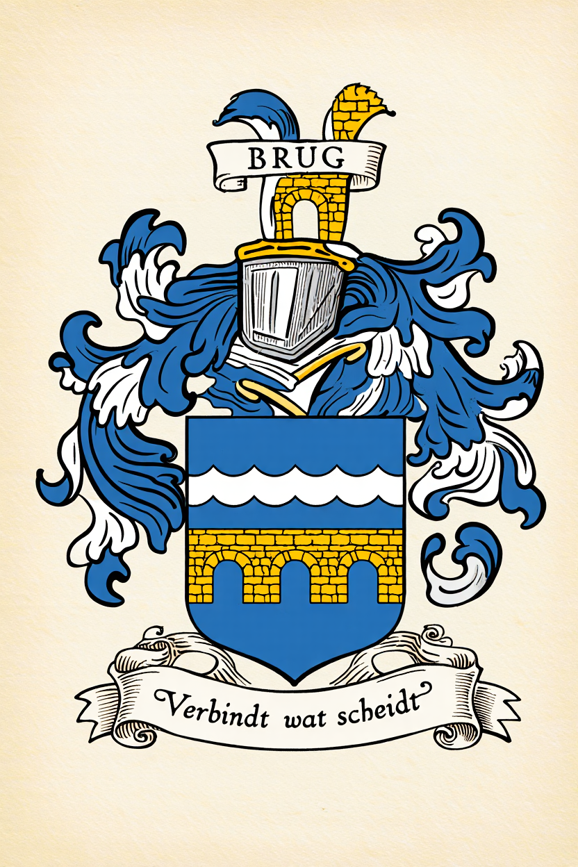 Familiewapen van de achternaam BRUG