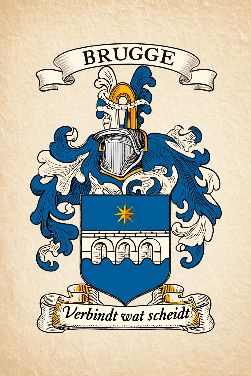Familiewapen van de achternaam BRUGGE