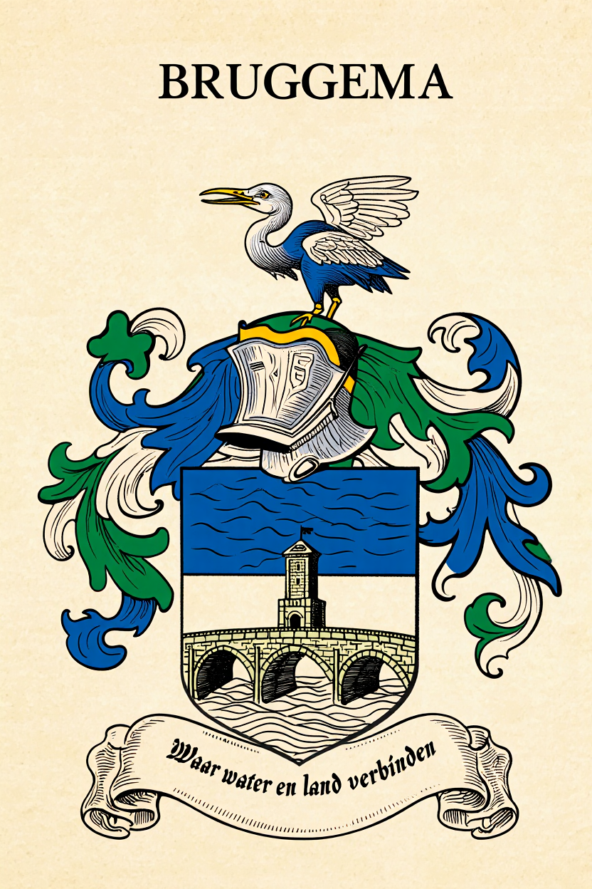 Familiewapen van de achternaam BRUGGEMA
