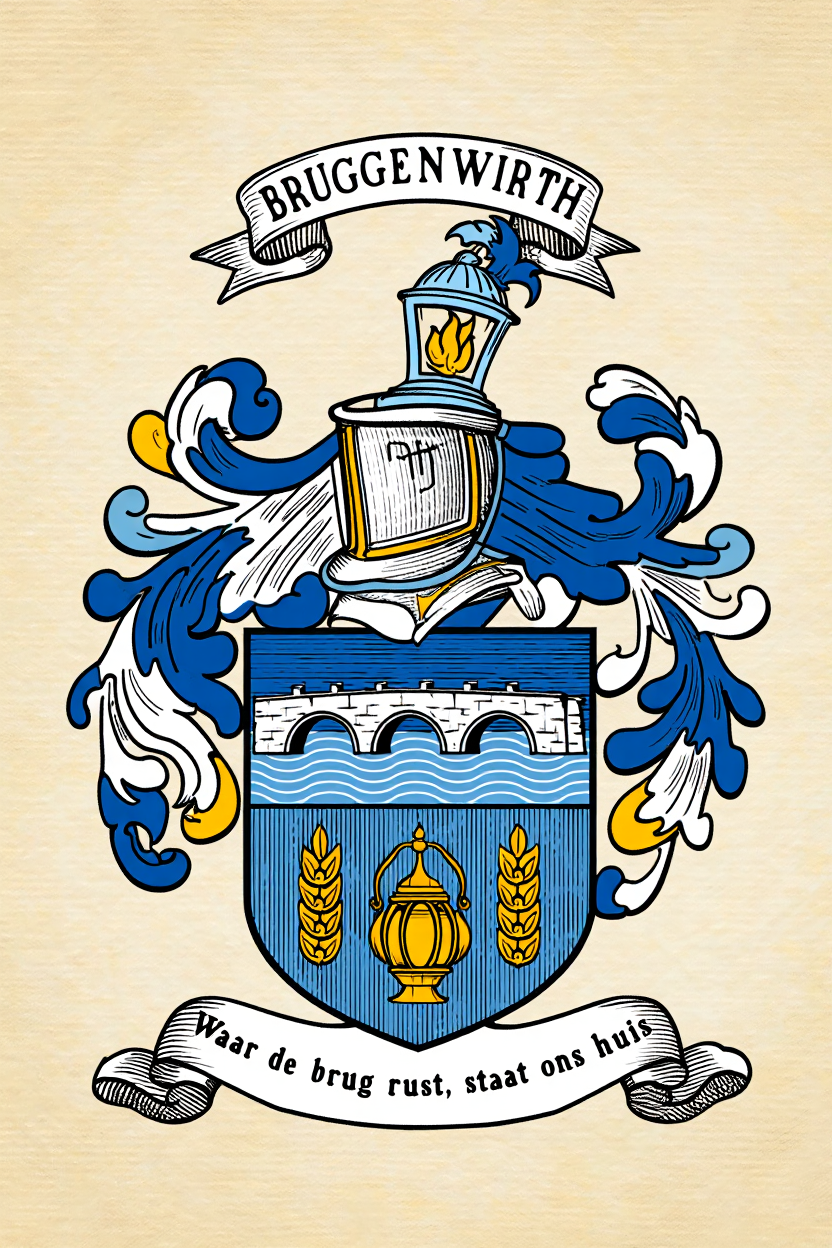 Familiewapen van de achternaam BRUGGENWIRTH