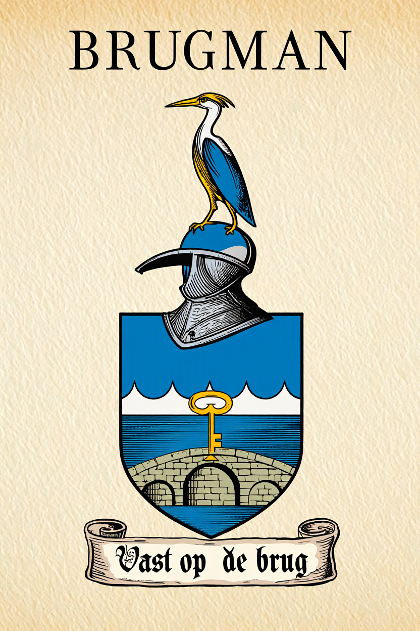 Familiewapen van de achternaam BRUGMAN
