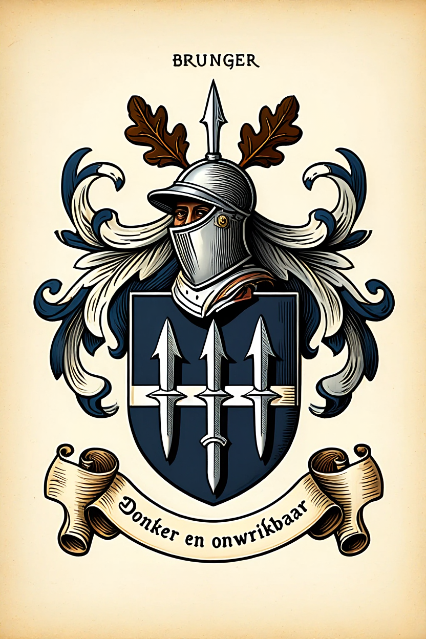 Familiewapen van de achternaam BRUNGER