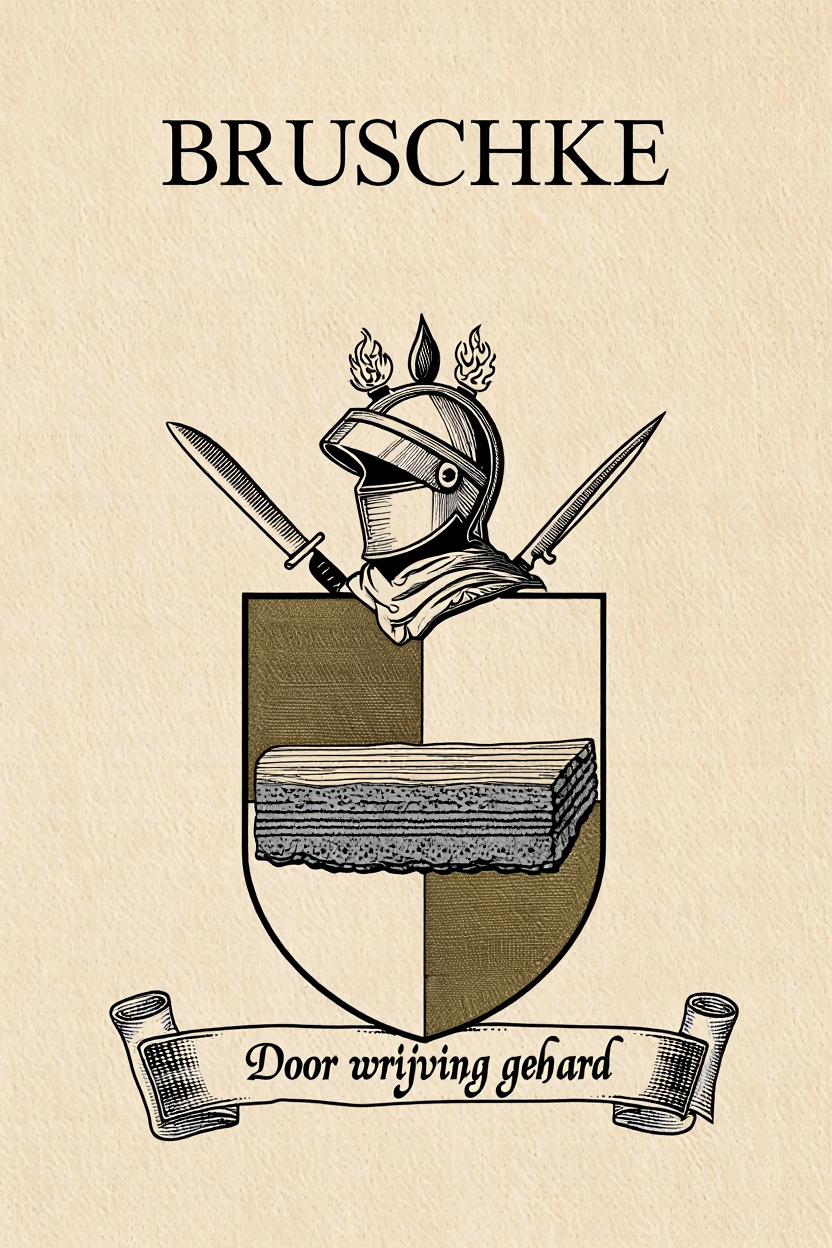 Familiewapen van de achternaam BRUSCHKE