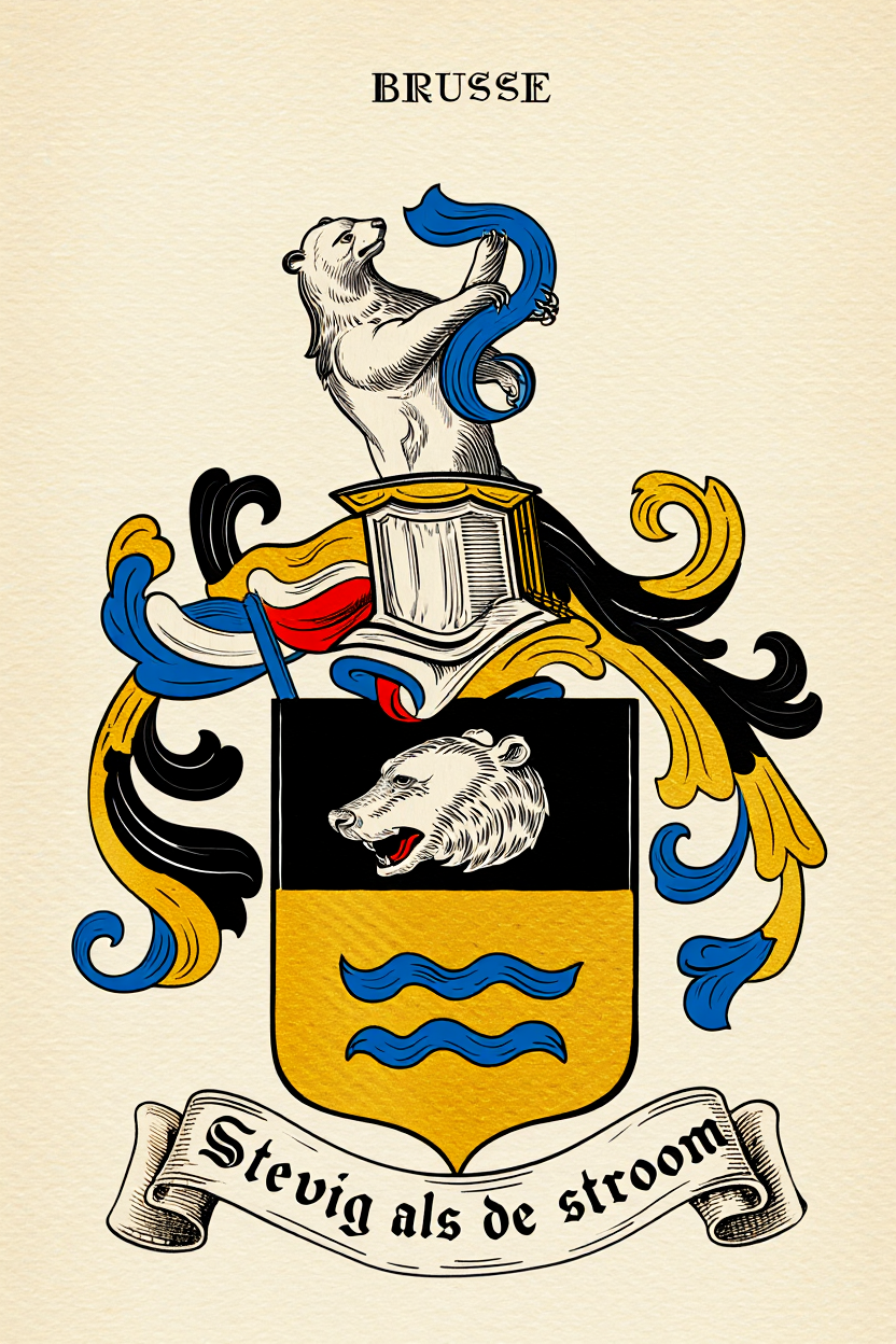 Familiewapen van de achternaam BRUSSE
