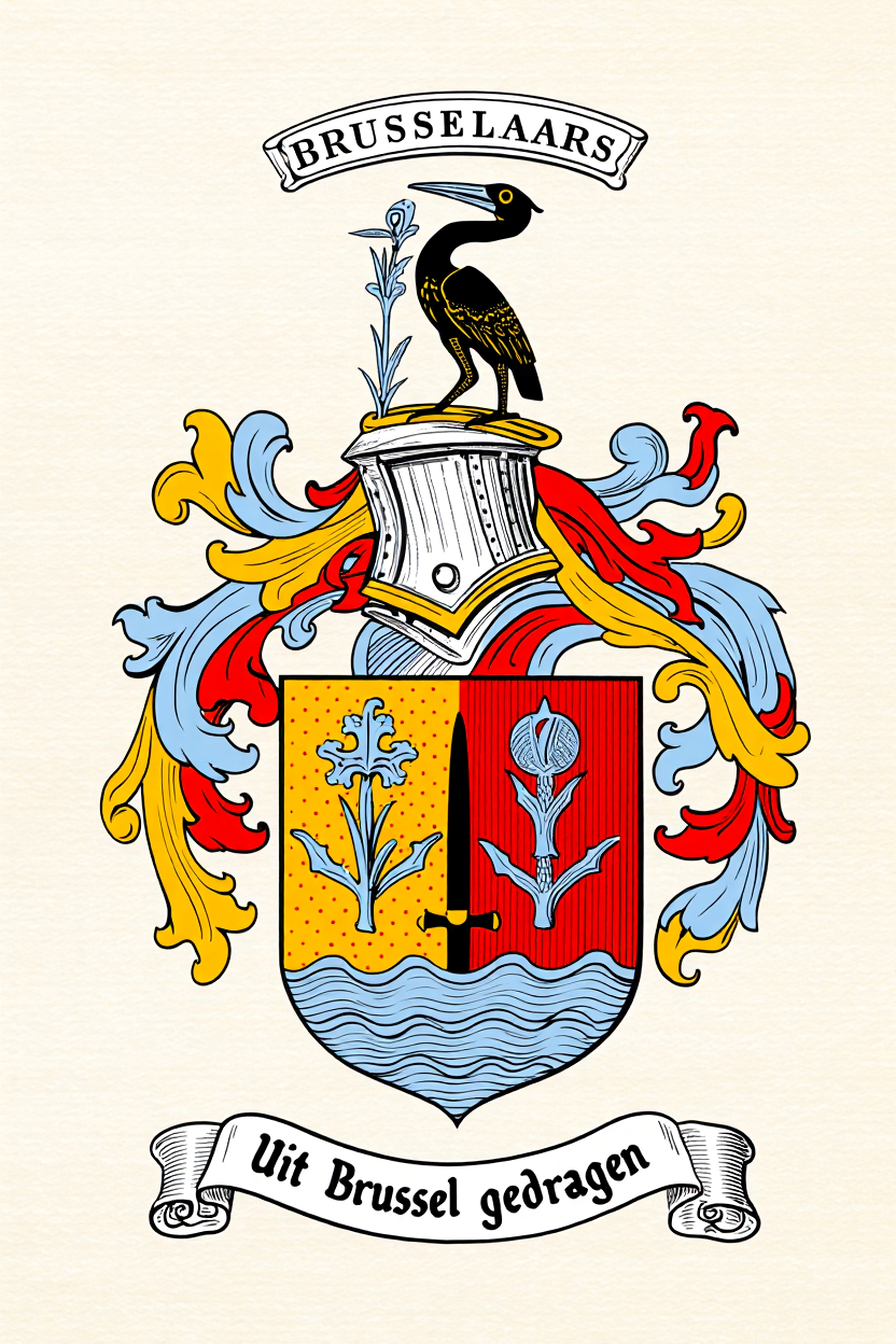 Familiewapen van de achternaam BRUSSELAARS