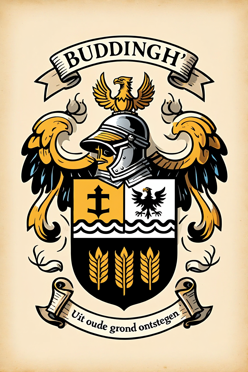 Familiewapen van de achternaam BUDDINGH'