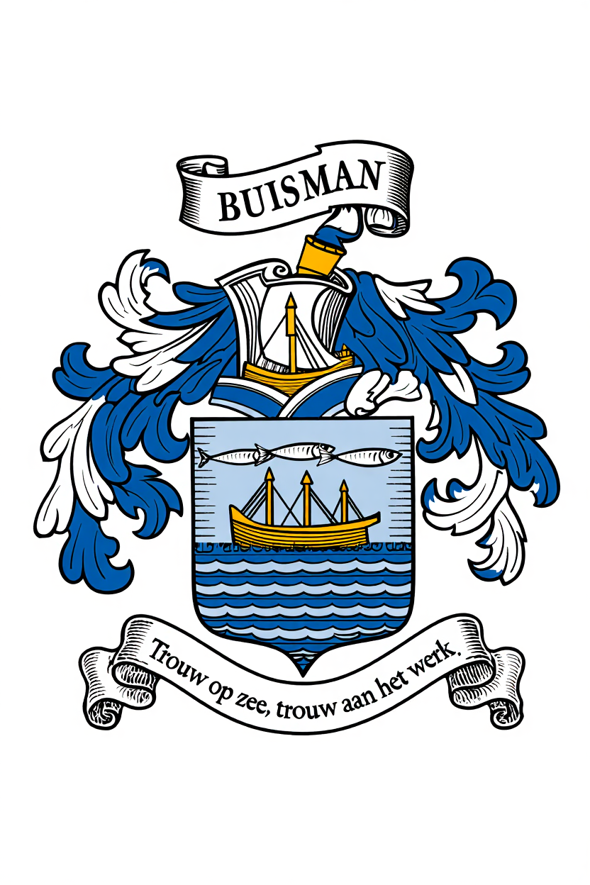 Familiewapen van de achternaam BUISMAN
