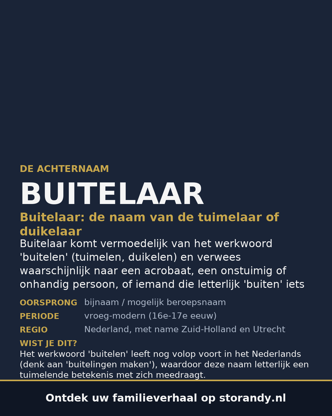 Familiewapen van de achternaam BUITELAAR