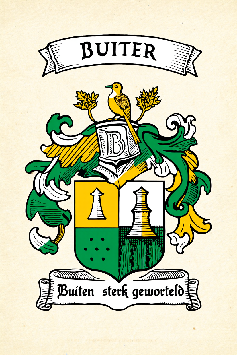Familiewapen van de achternaam BUITER