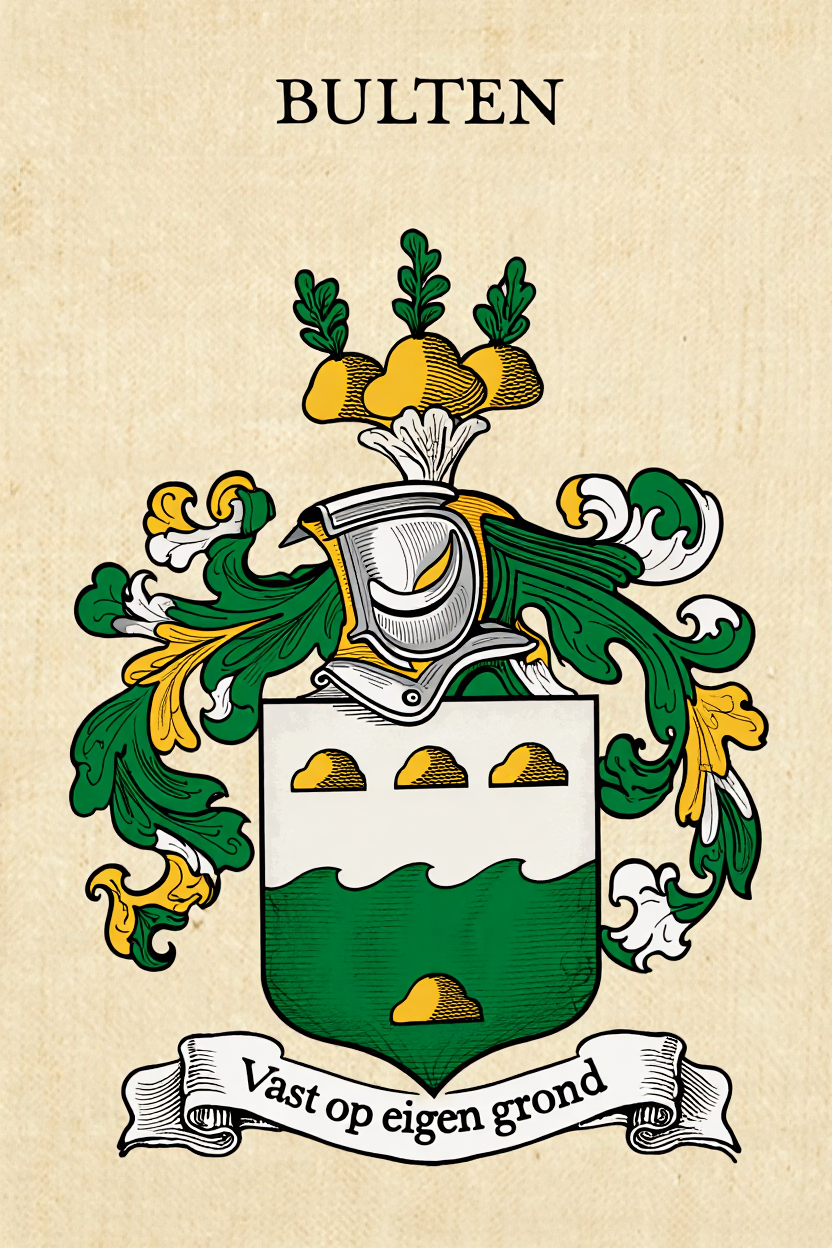 Familiewapen van de achternaam BULTEN