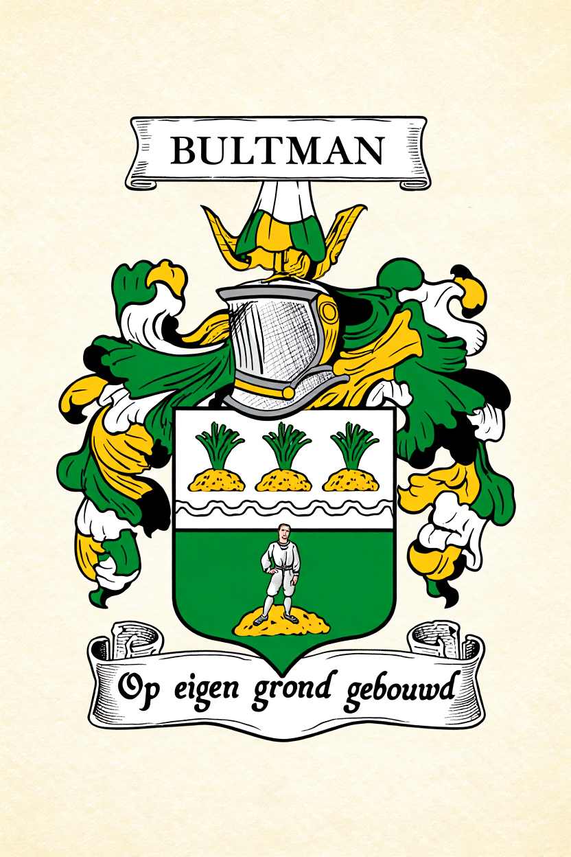 Familiewapen van de achternaam BULTMAN