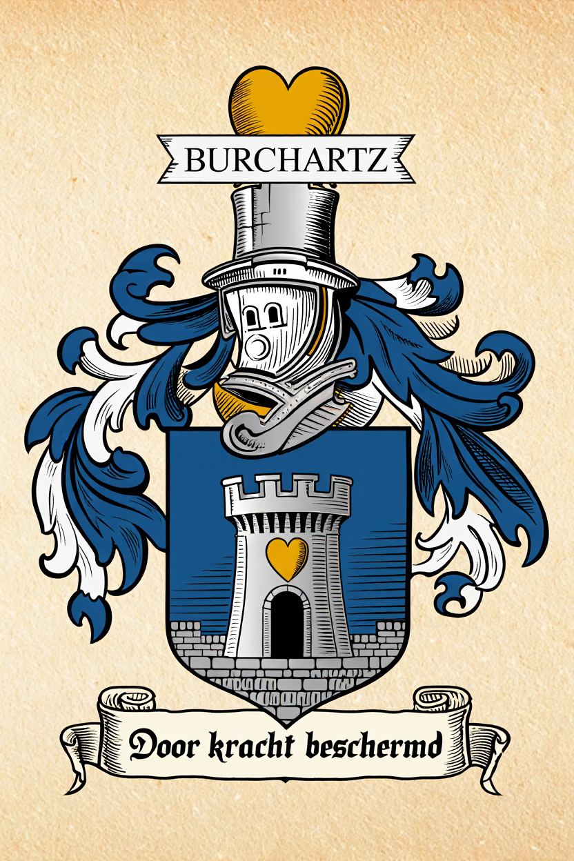 Familiewapen van de achternaam BURCHARTZ