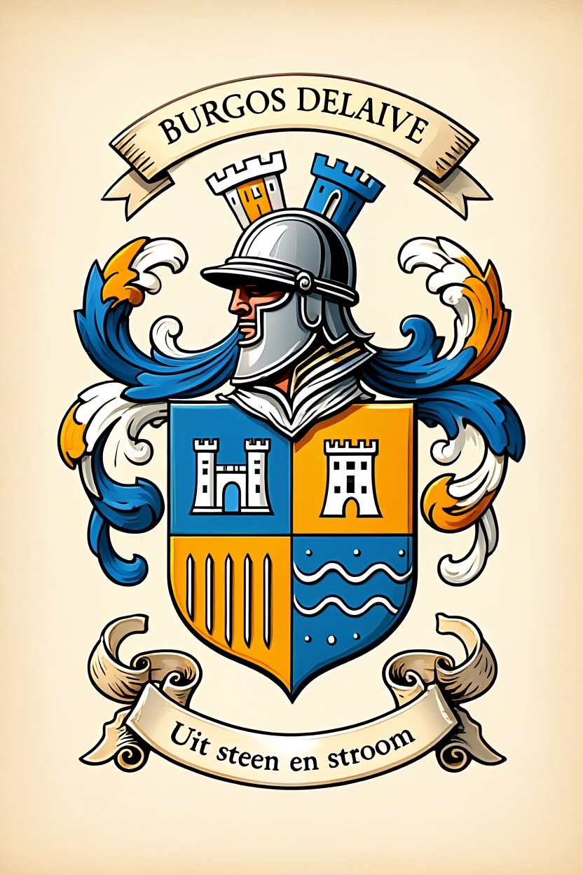 Familiewapen van de achternaam BURGOS DELAIVE