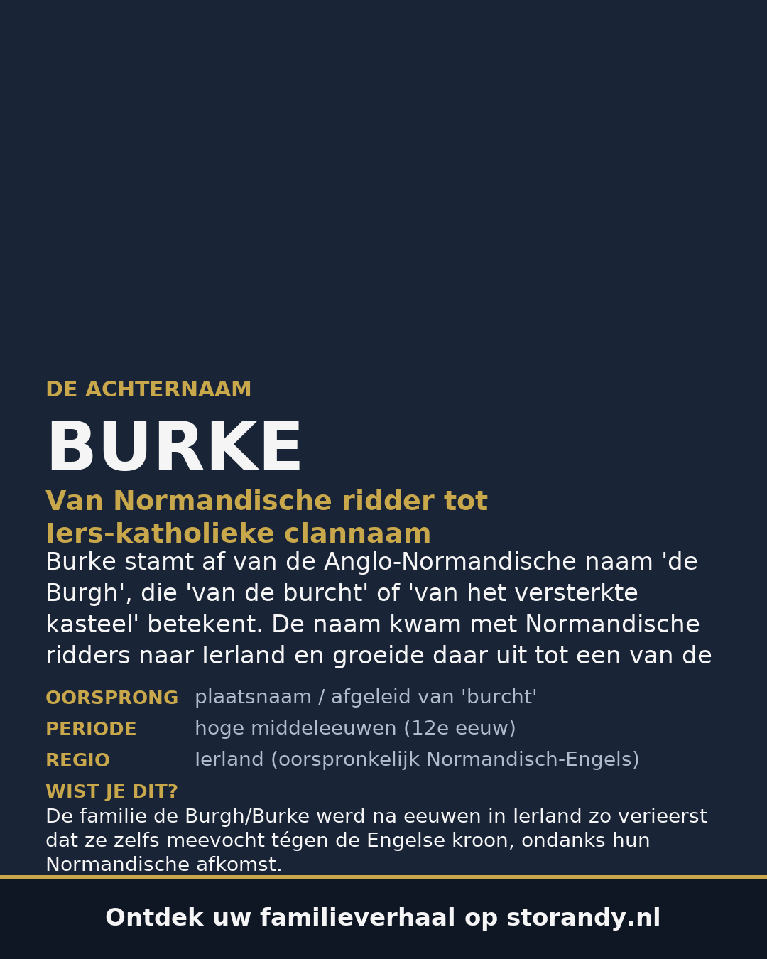 Familiewapen van de achternaam BURKE