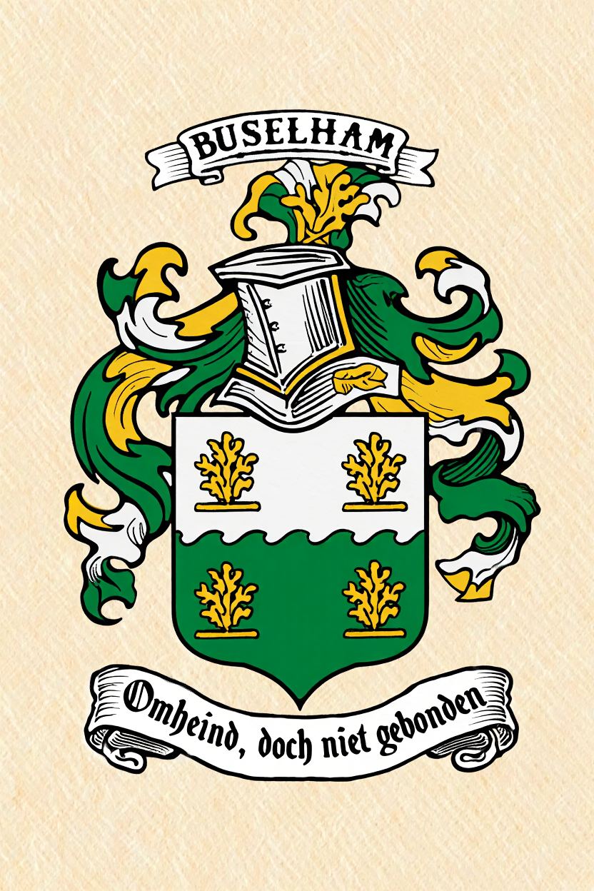 Familiewapen van de achternaam BUSELHAM