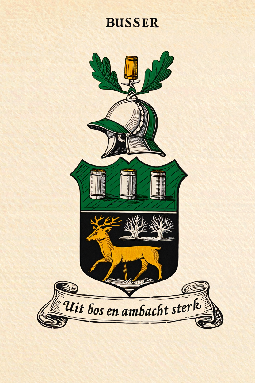Familiewapen van de achternaam BUSSER