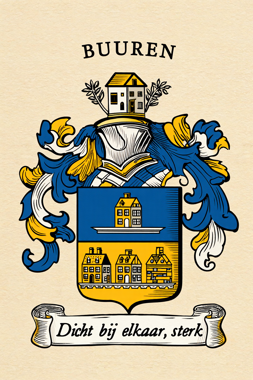 Familiewapen van de achternaam BUUREN