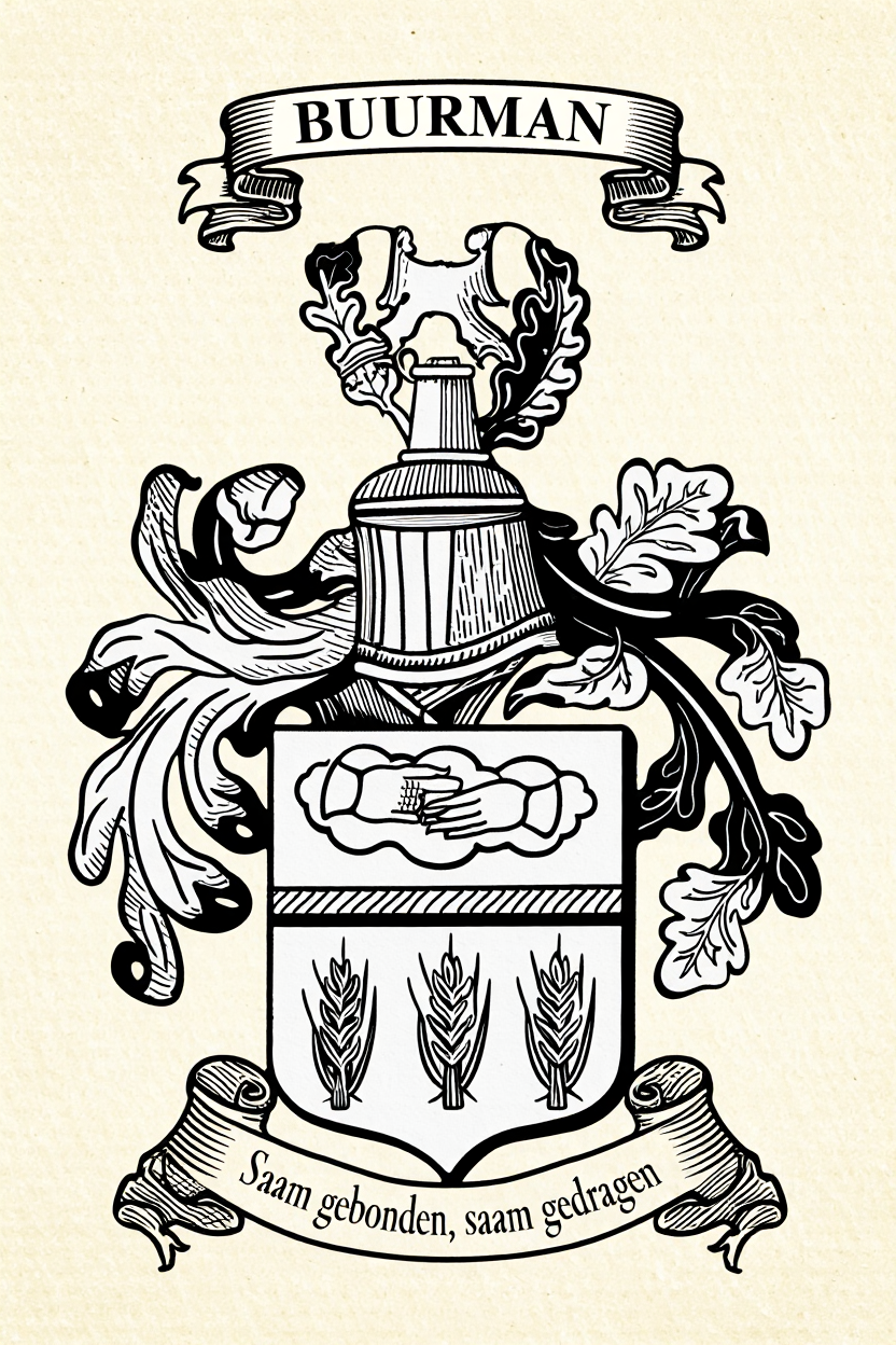 Familiewapen van de achternaam BUURMAN