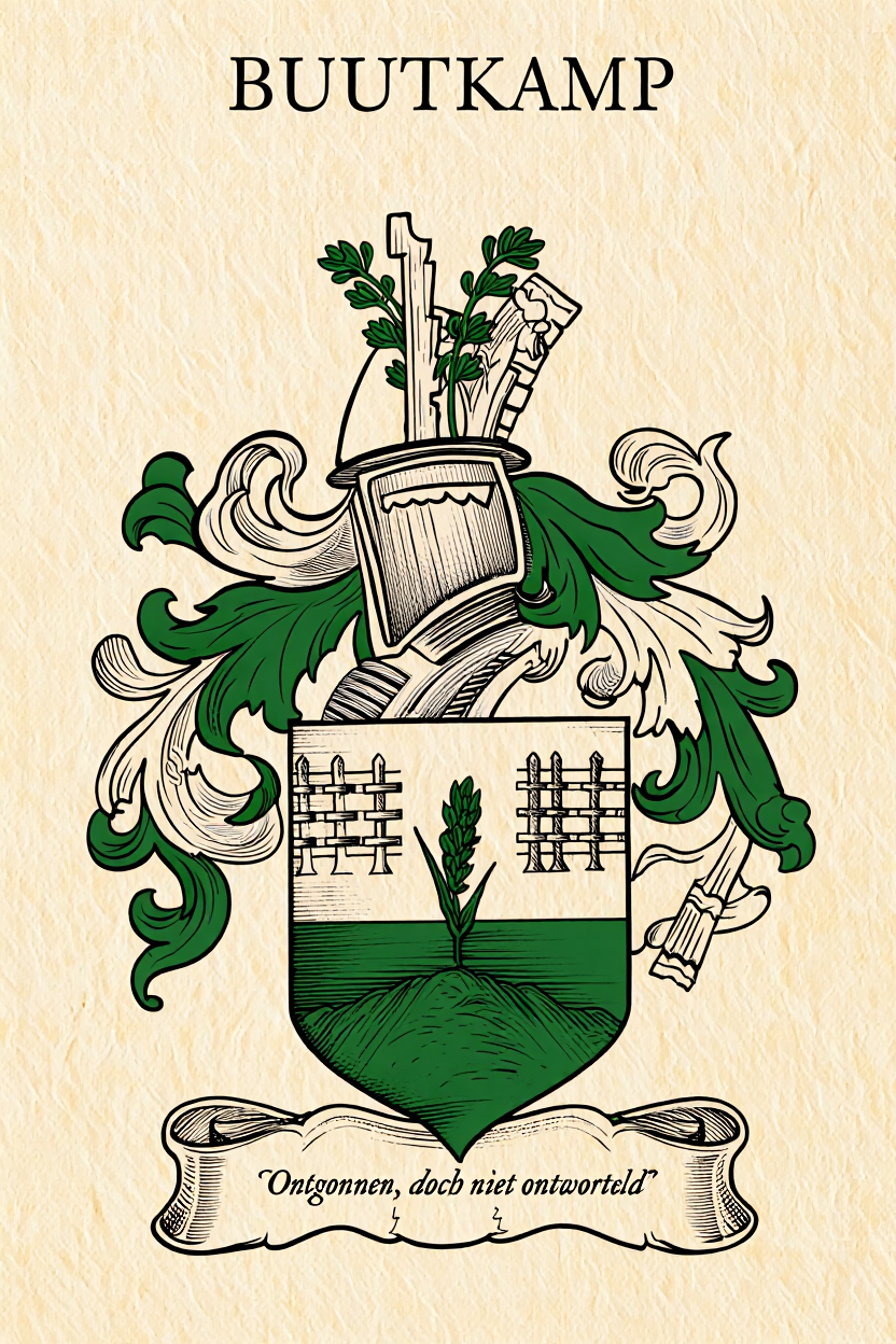 Familiewapen van de achternaam BUUTKAMP