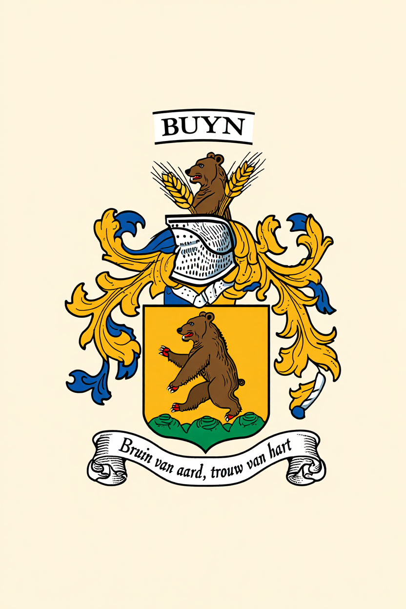 Familiewapen van de achternaam BUYN