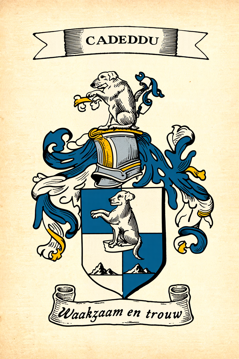 Familiewapen van de achternaam CADEDDU